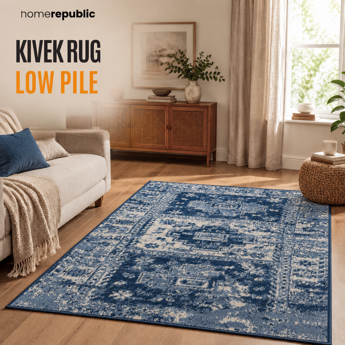 Home Republic Kivek Rug Low Pile
