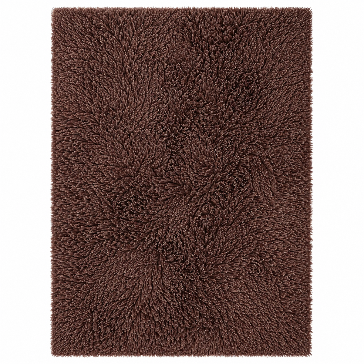 Home Republic Alaska Sponge Back Foldable Rug Long Pile