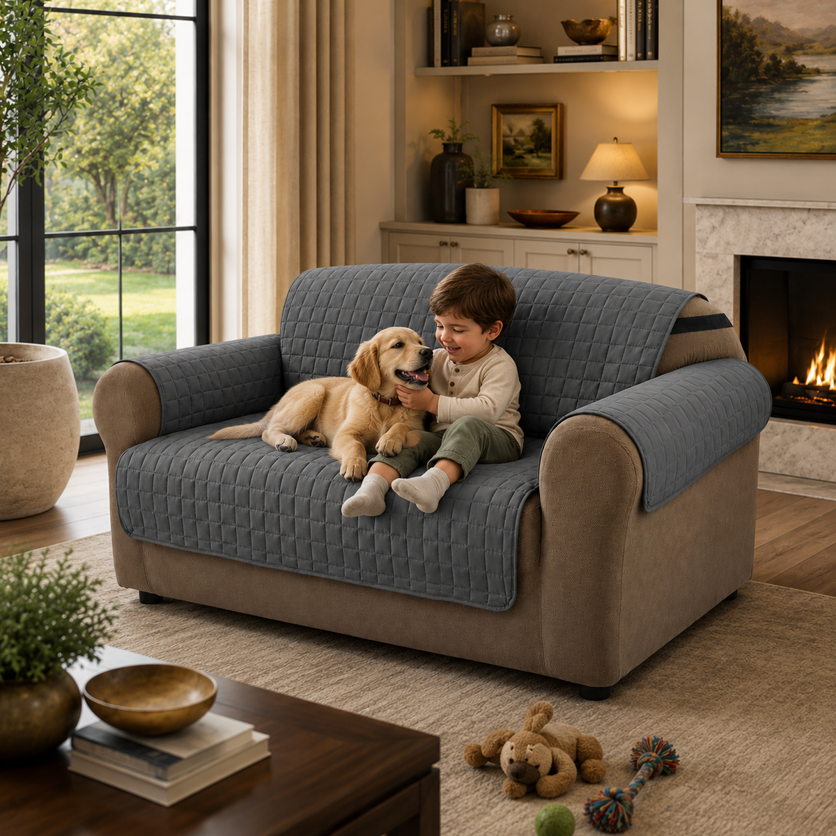 Home Republic Water Repellent Sofa Protector