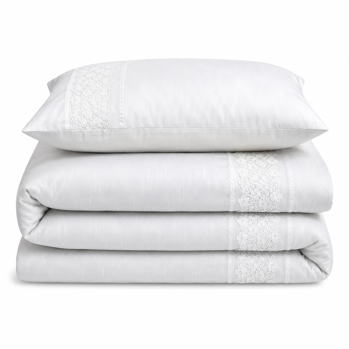 Intimates Nouvelle Lace Duvet Cover & Pillowcase Set