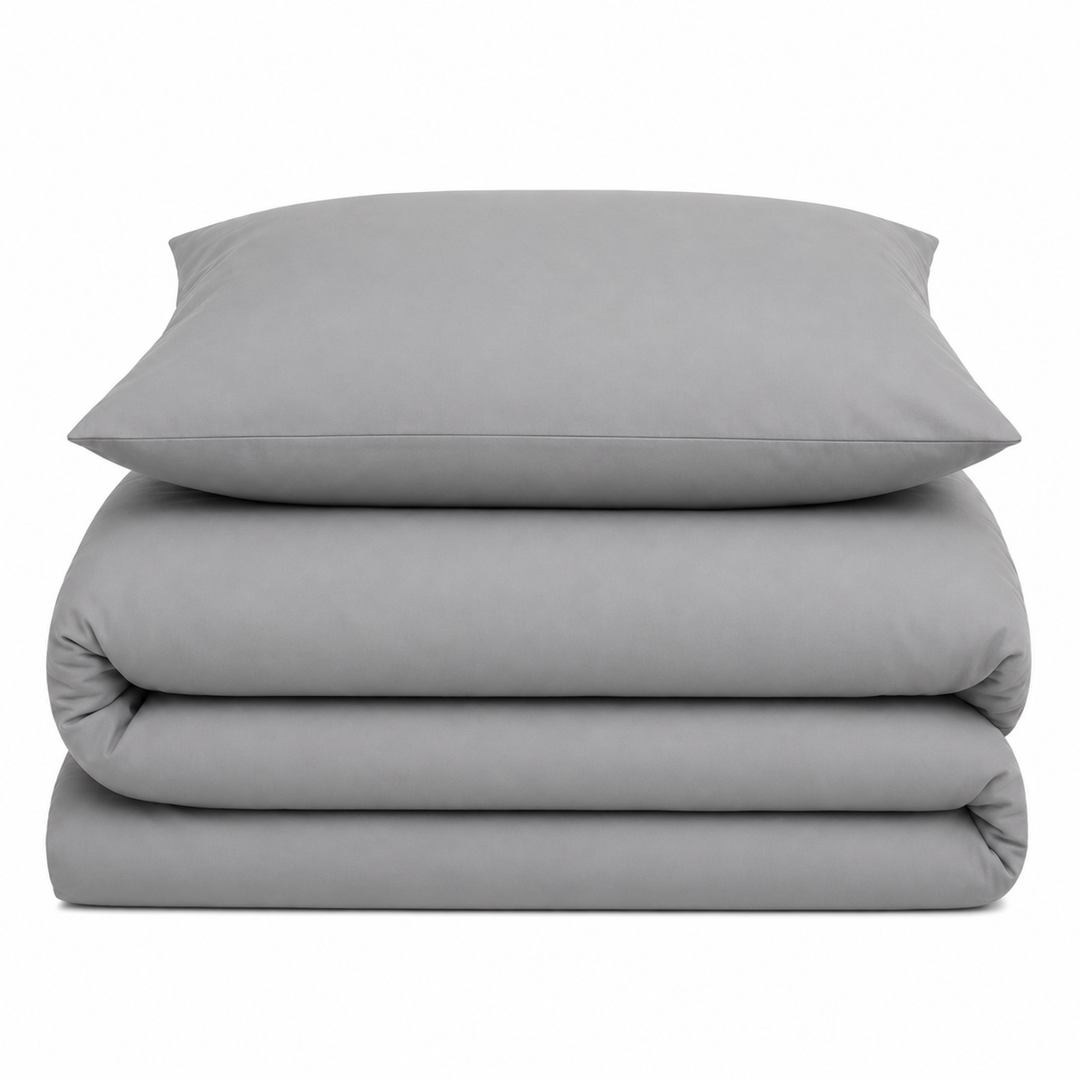 Velosso Plain Dyed Duvet Cover & Pillowcase Set