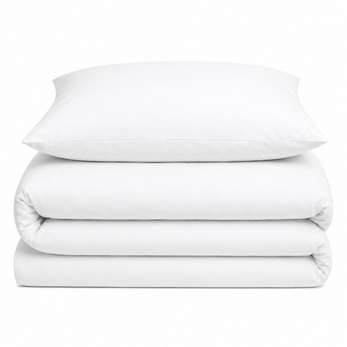 Velosso Plain Dyed Duvet Cover & Pillowcase Set