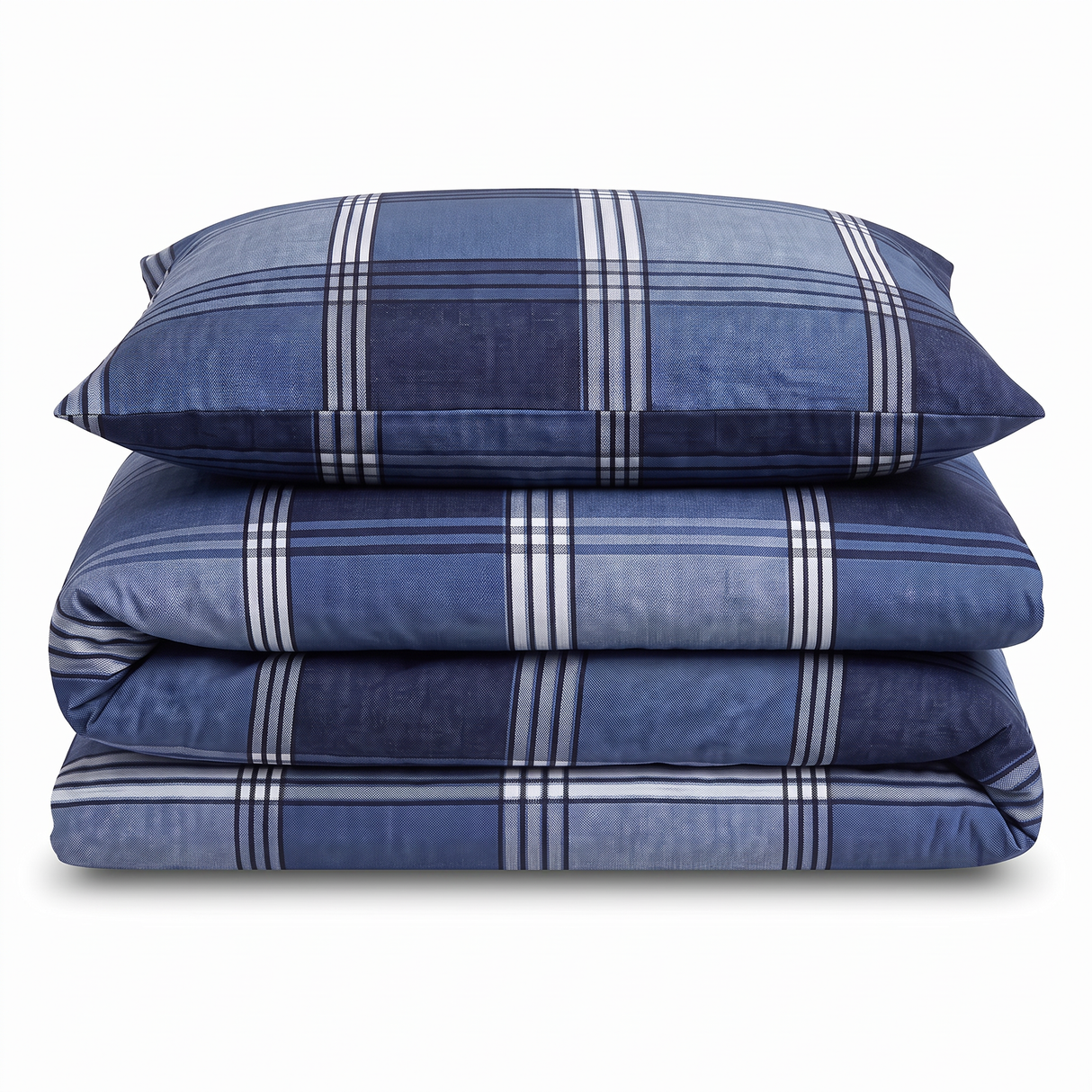 Velosso Hamilton Check Duvet Cover & Pillowcase Set