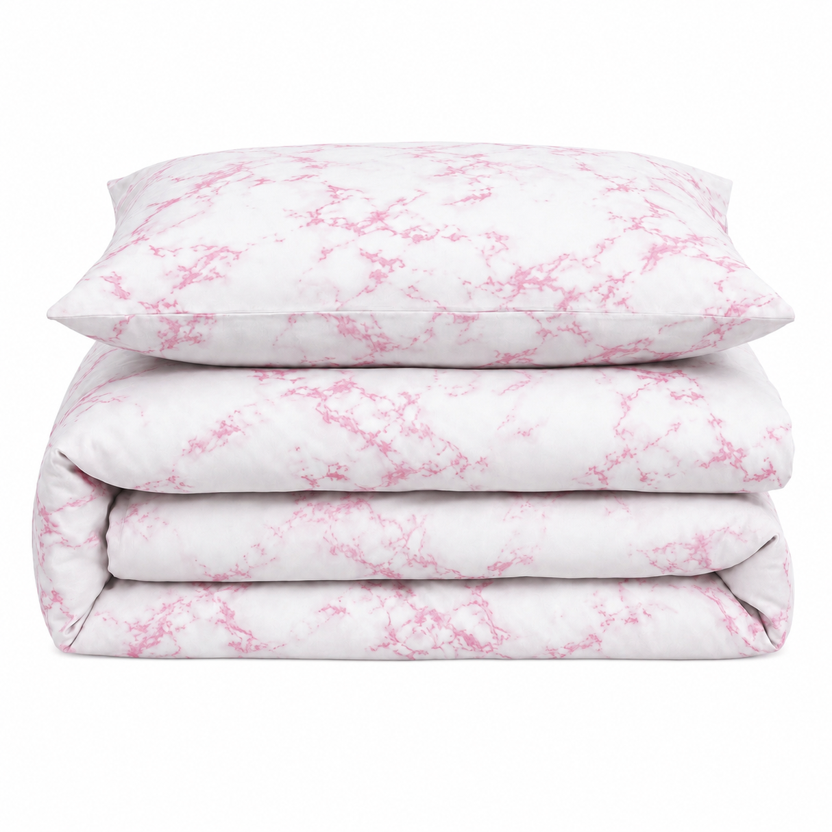 Velosso Marble Duvet Cover & Pillowcase Set