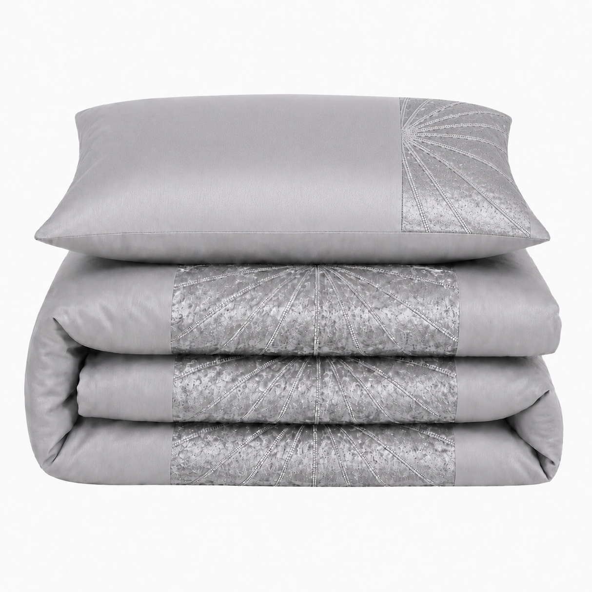 Intimates Diamante Starburst Duvet Cover & Pillowcase Set