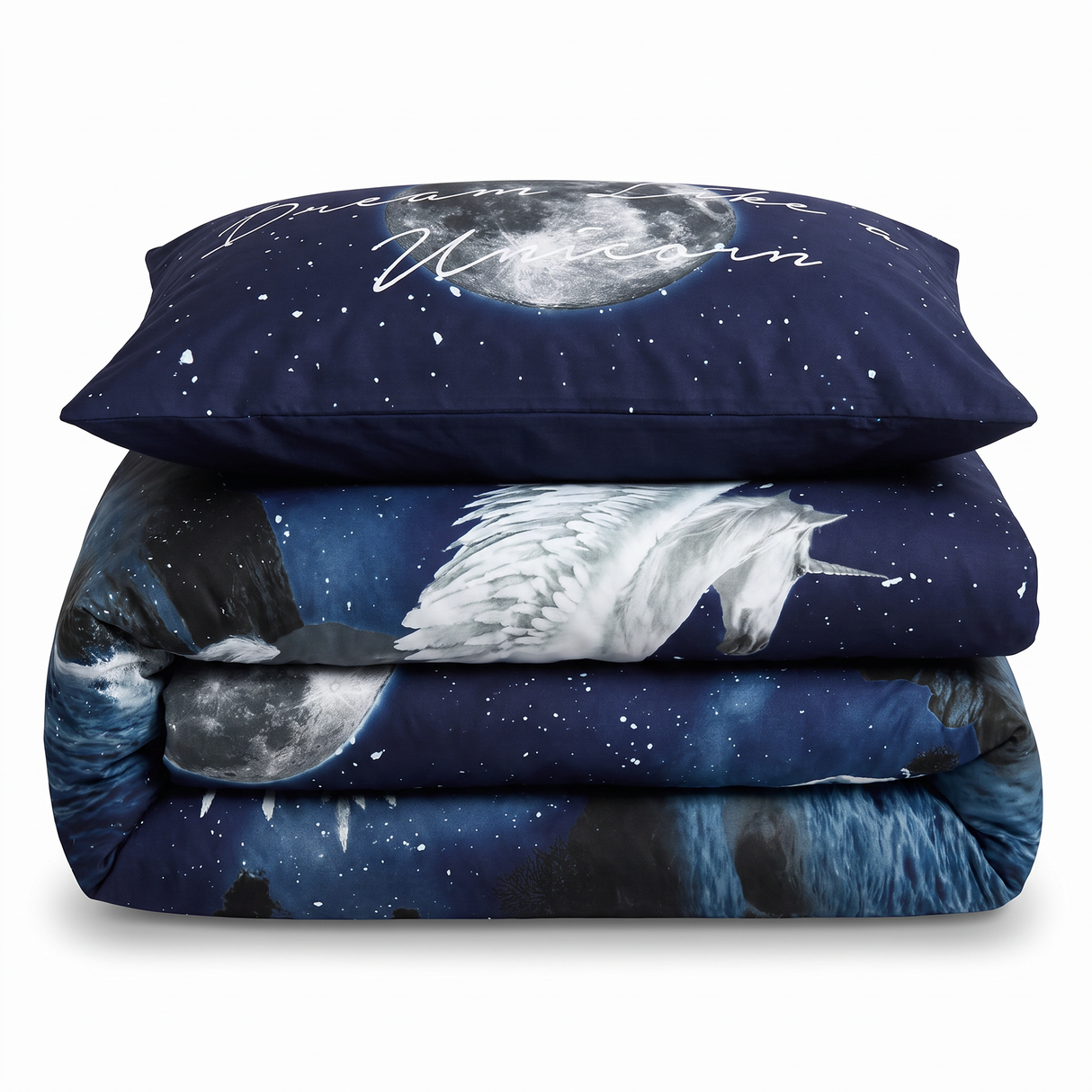 Velosso Dream Like A Unicorn Duvet Cover & Pillowcase Set