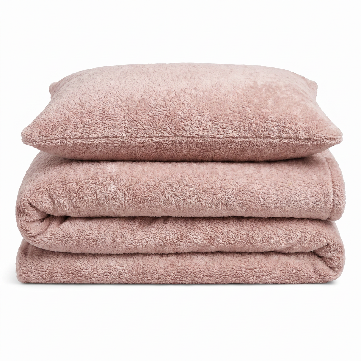Velosso Teddy Marl Duvet Cover & Pillowcase Set