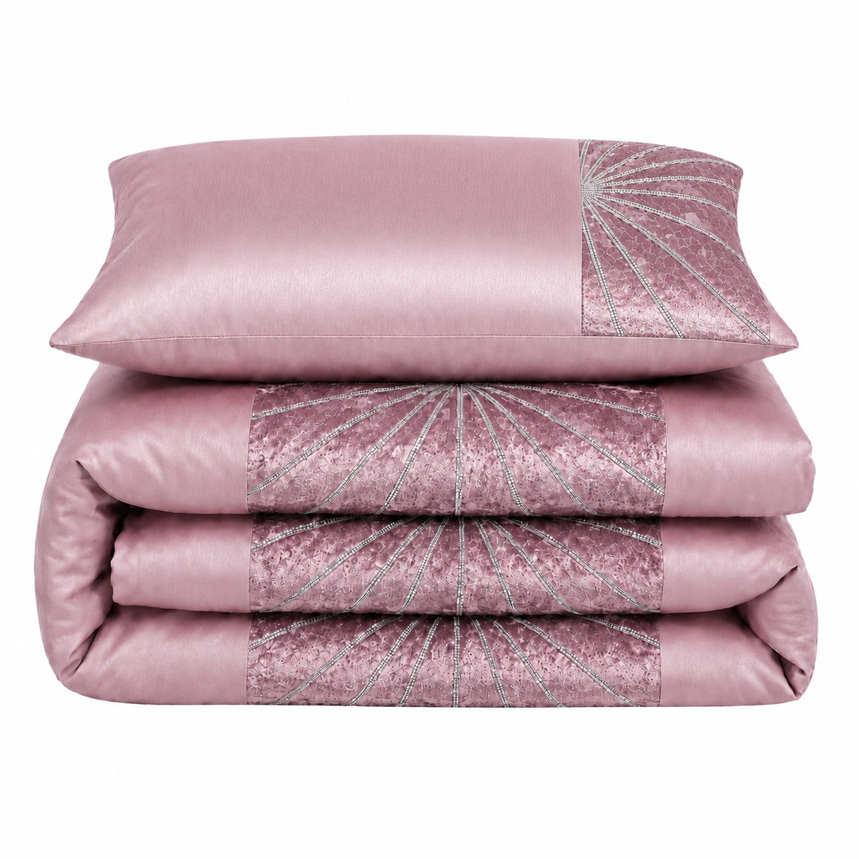 Intimates Diamante Starburst Duvet Cover & Pillowcase Set