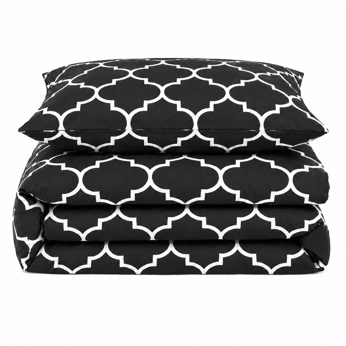 Velosso Lattice Duvet Cover & Pillowcase Set