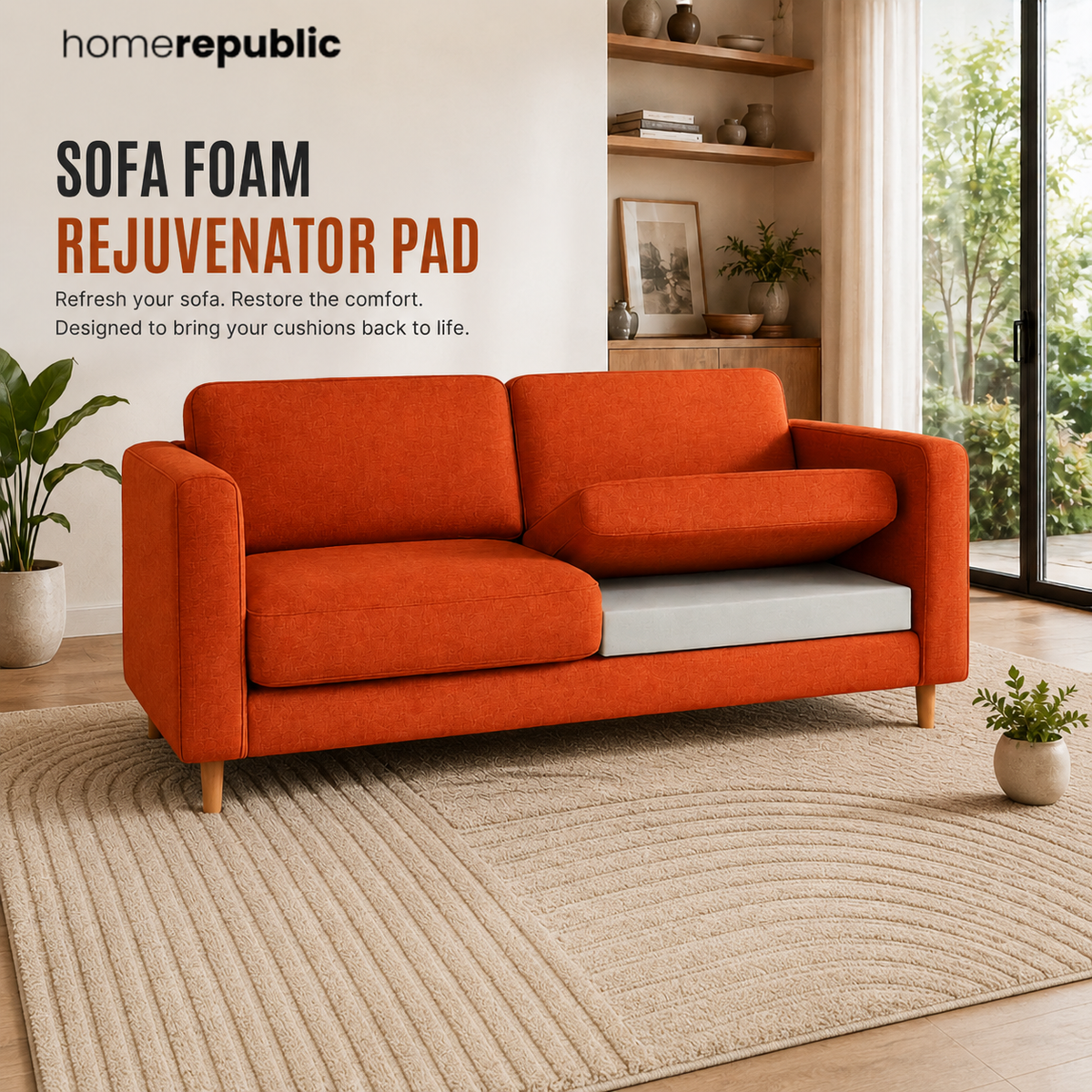 Home Republic Sofa Foam Rejuvenator Pad