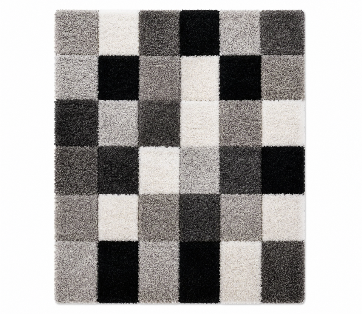 Home Republic Manhattan Blocks Rug Long Pile