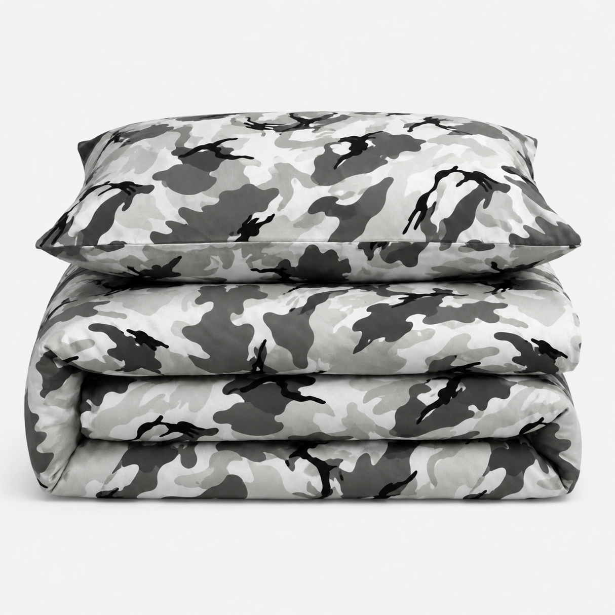 Velosso Camouflage Duvet Cover & Pillowcase Set