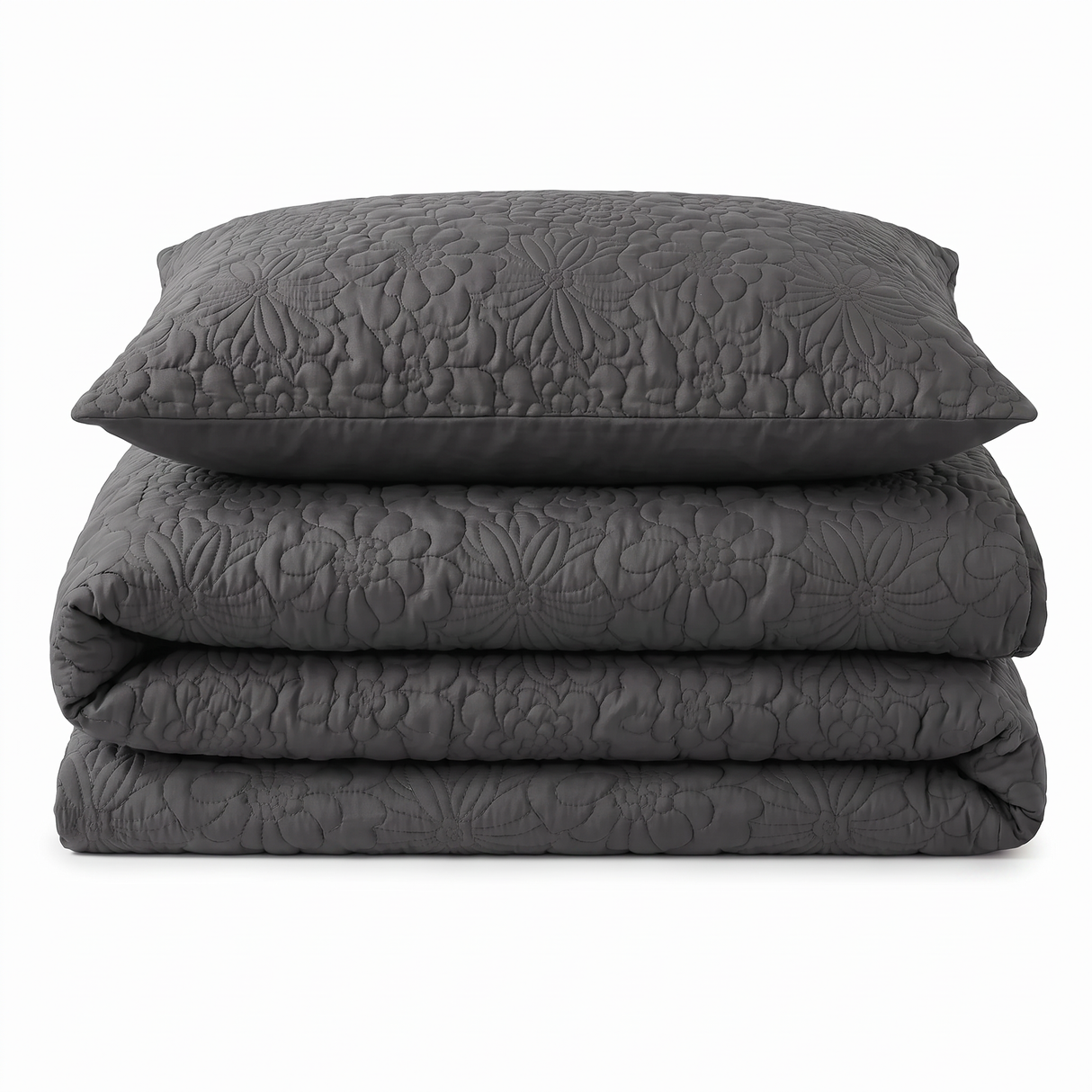 Velosso Alini Quilted Duvet Cover & Pillowcase Set