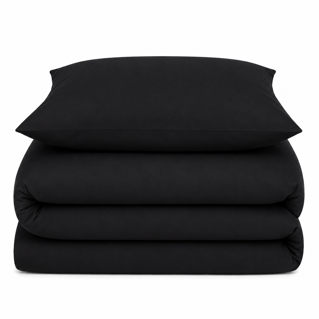 Velosso Plain Dyed Duvet Cover & Pillowcase Set