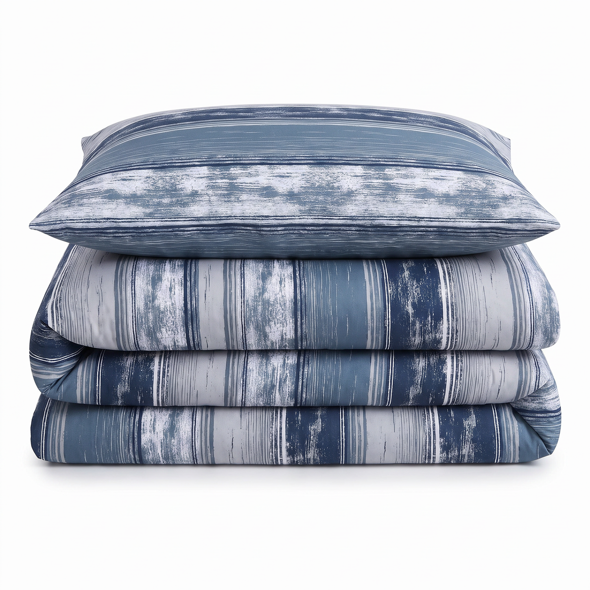 Velosso Brooklyn Stripe Duvet Cover & Pillowcase Set