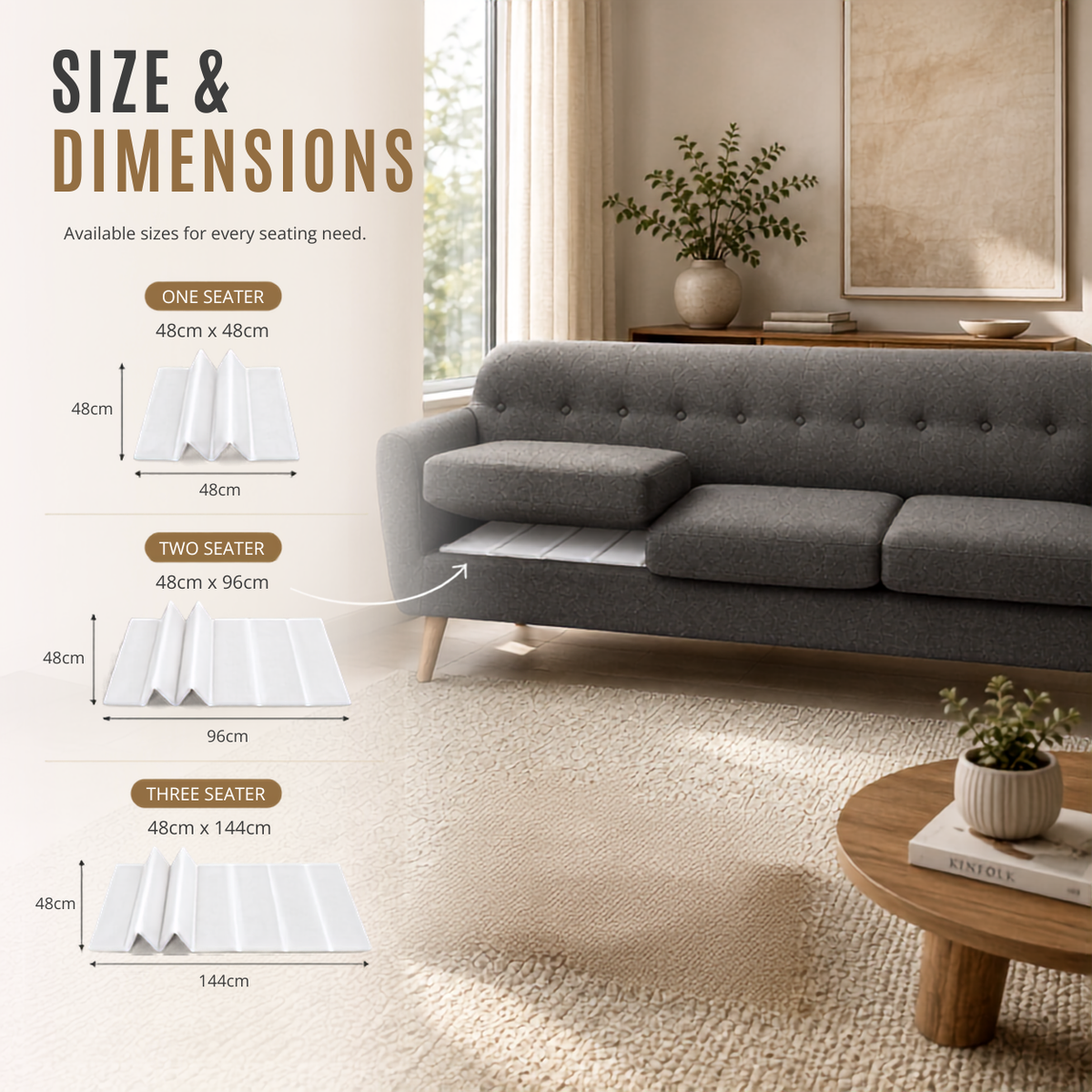 Home Republic Sofa Rejuvenator Boards