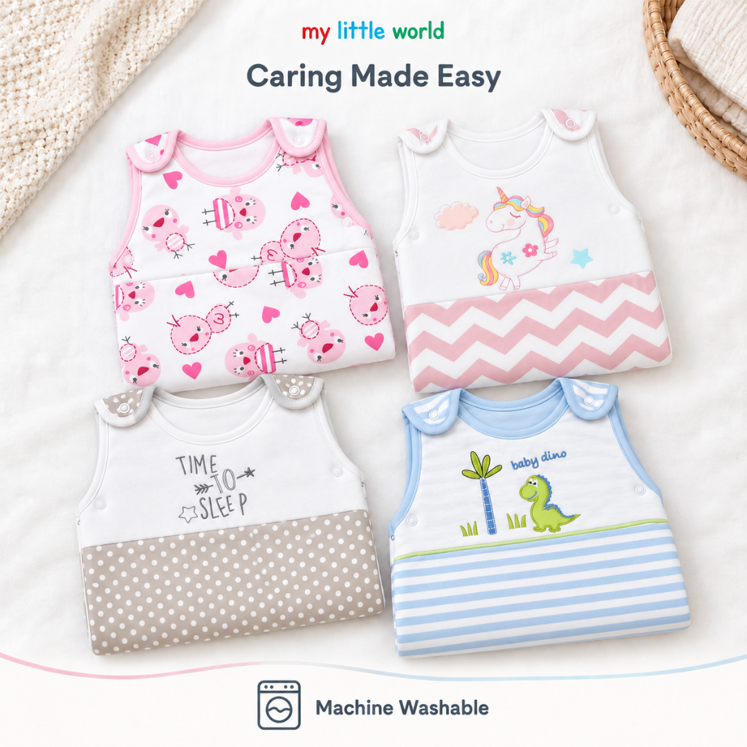 My Little World Time To Sleep Polka Dot Baby Sleeping Bag