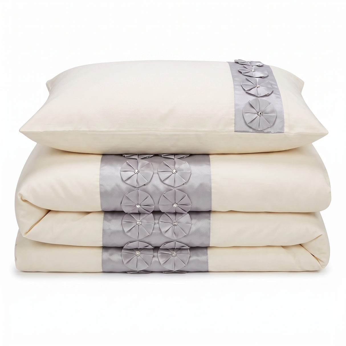 Intimates Vogue Diamante Duvet Cover & Pillowcase Set
