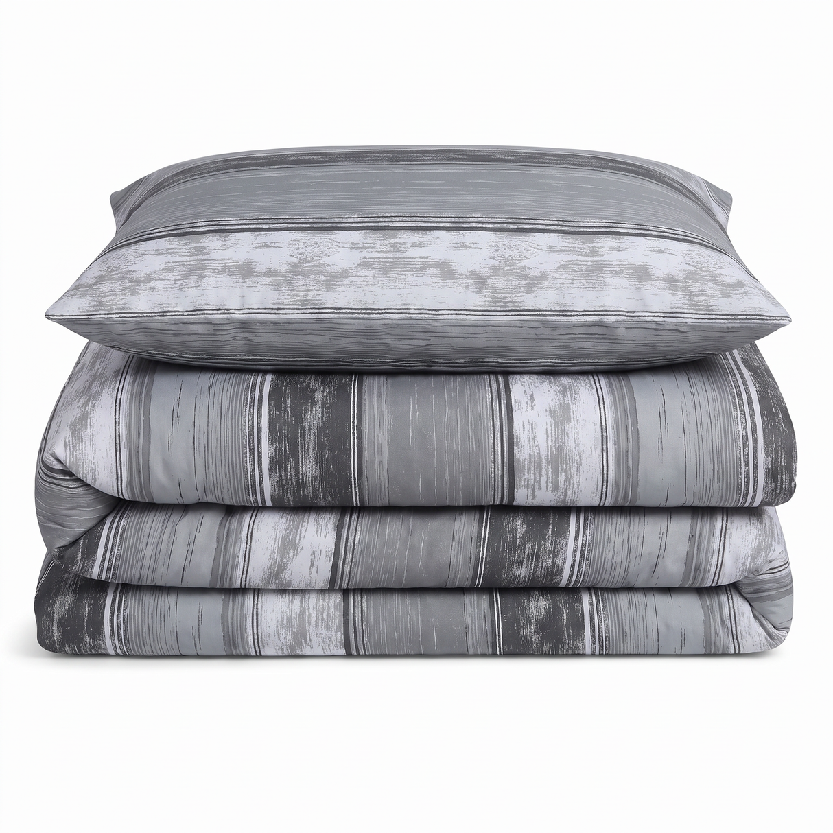 Velosso Brooklyn Stripe Duvet Cover & Pillowcase Set