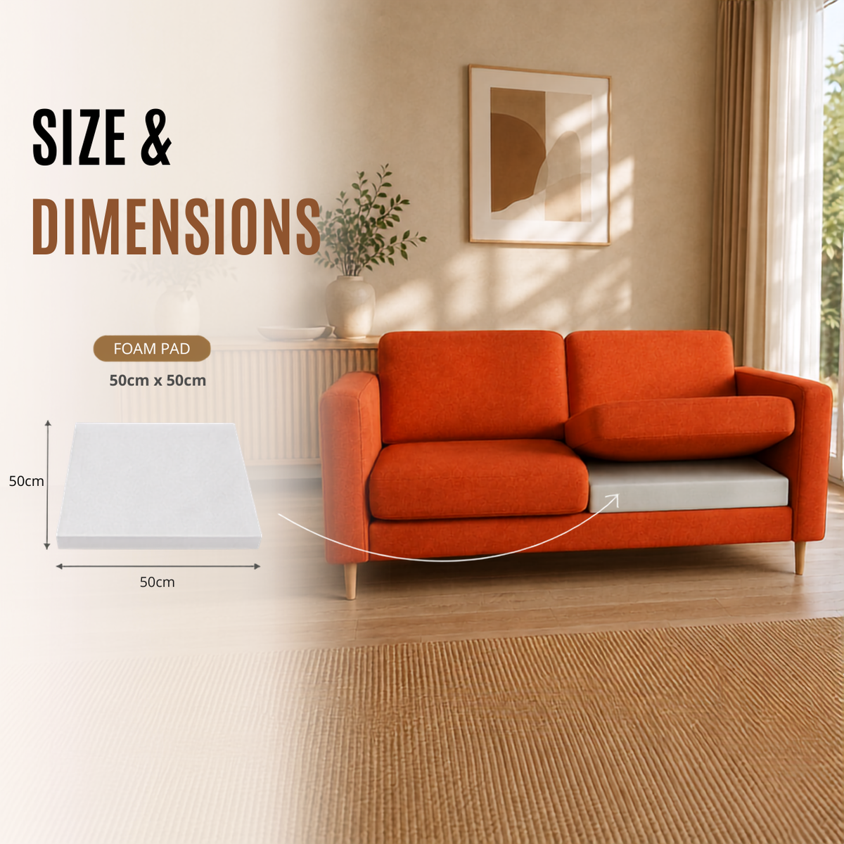 Home Republic Sofa Foam Rejuvenator Pad