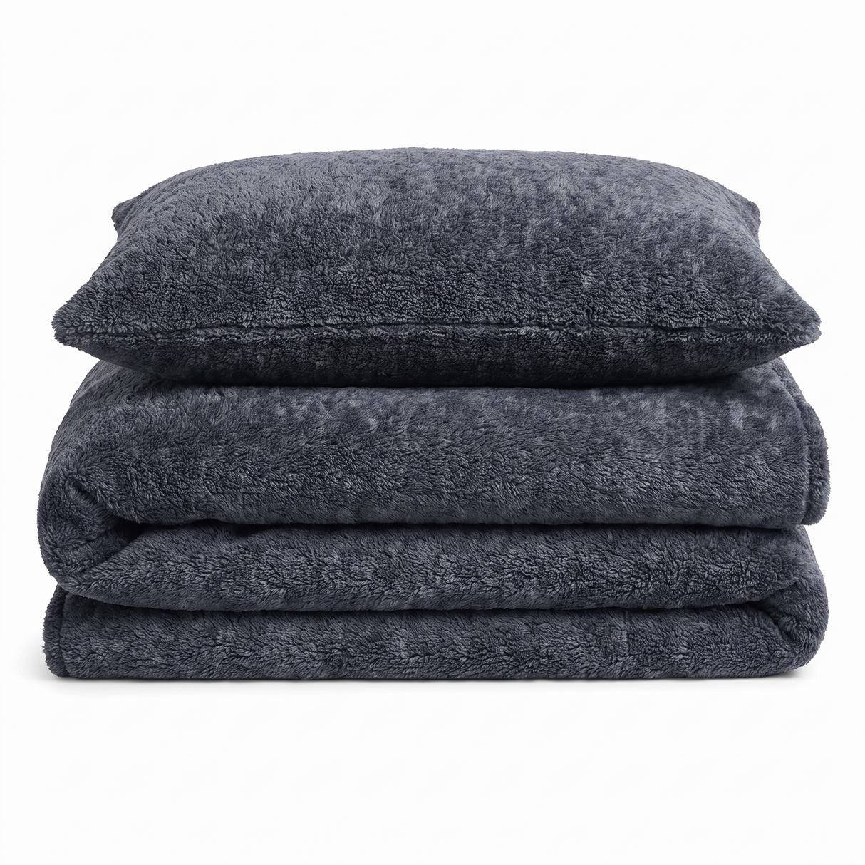 Velosso Teddy Marl Duvet Cover & Pillowcase Set