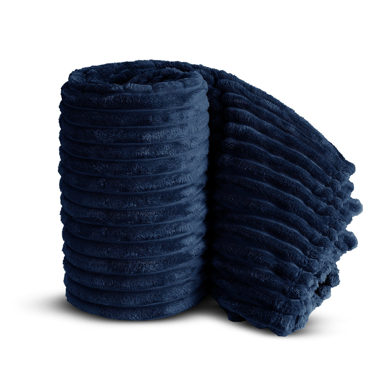 Velosso Super Soft Chunky Cord Blanket Throw