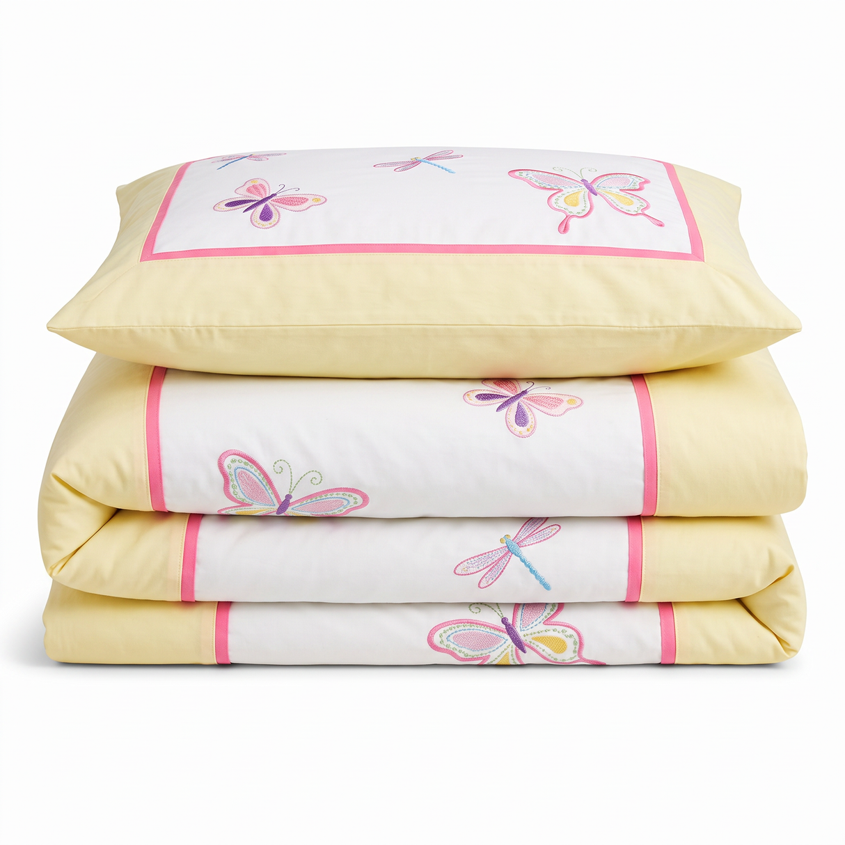 Sweet Dreams Childrens Butterfly Duvet Cover & Pillowcase Set
