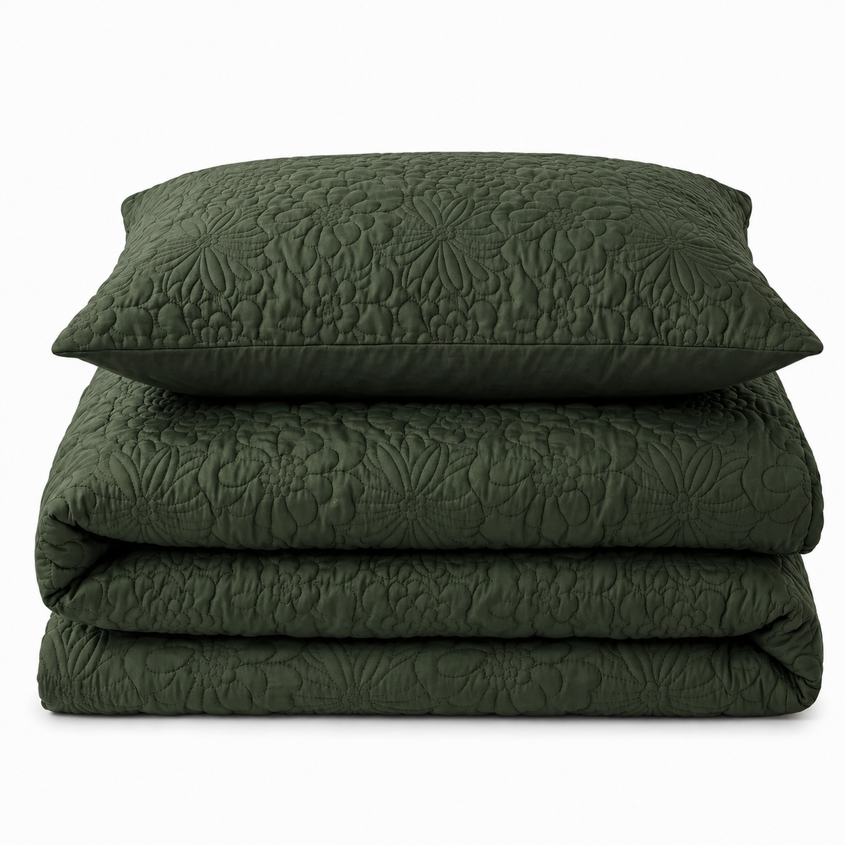 Velosso Alini Quilted Duvet Cover & Pillowcase Set