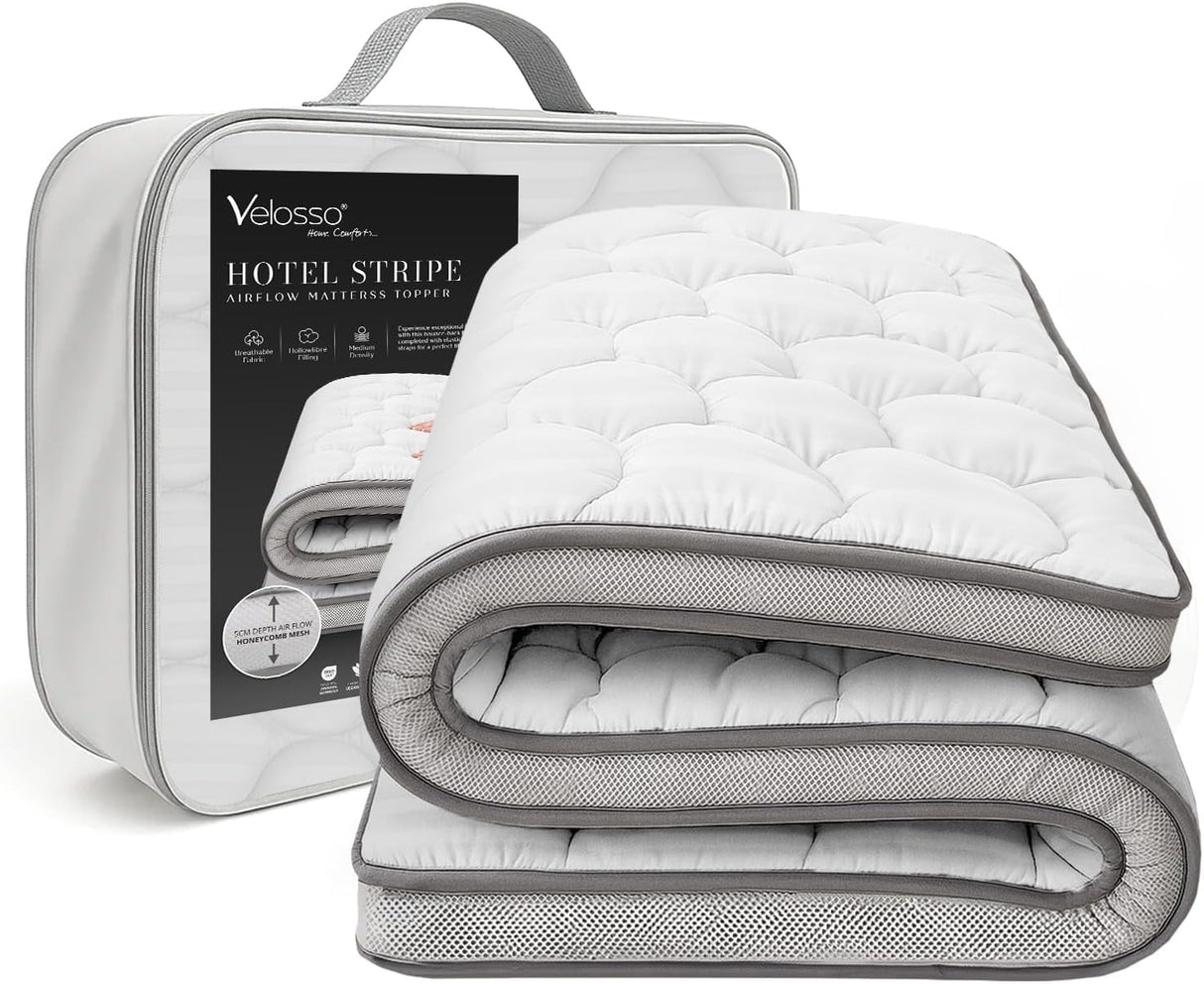 Velosso Hotel Airflow Mattress Topper