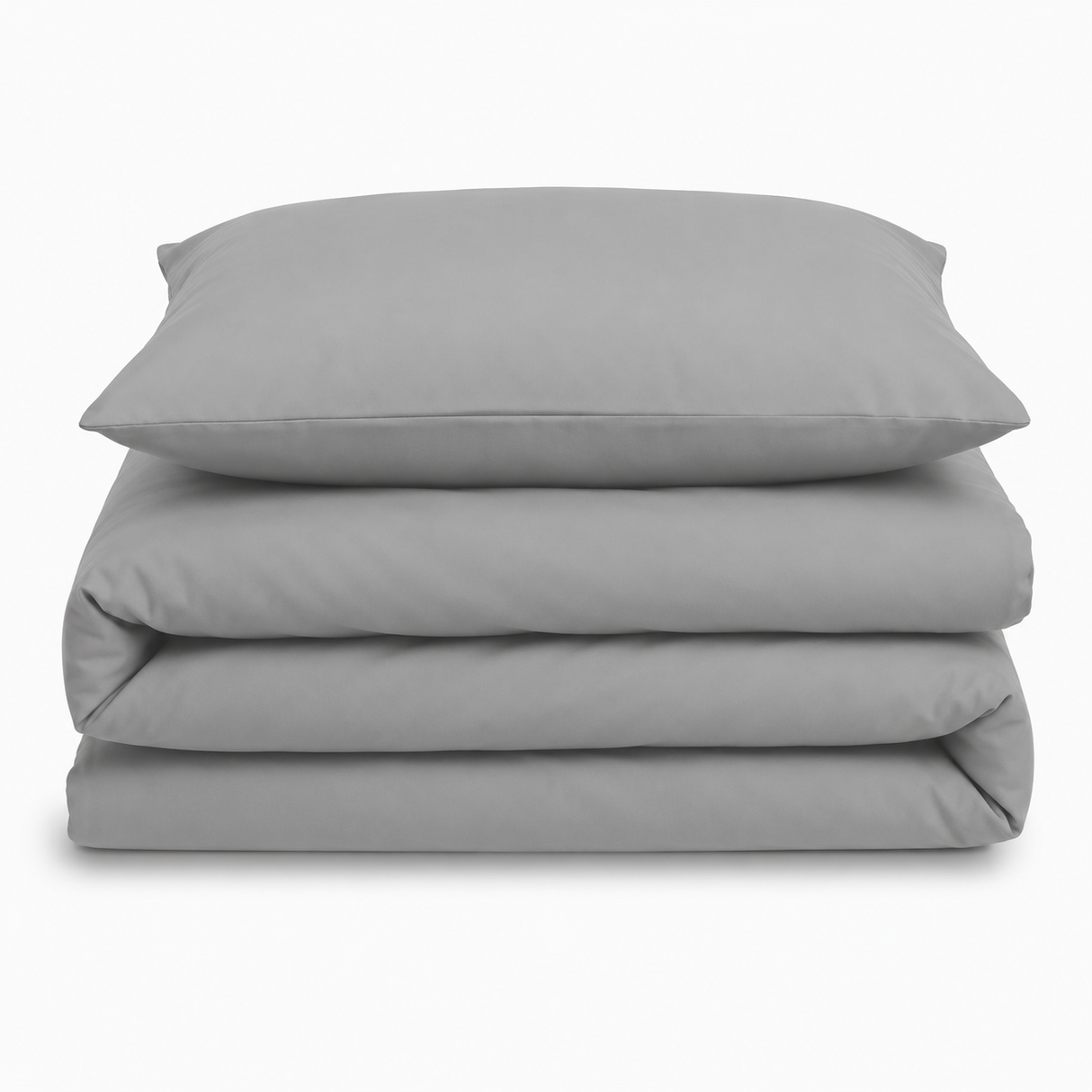 Velosso Microfibre Plain Duvet Cover & Pillowcase Set