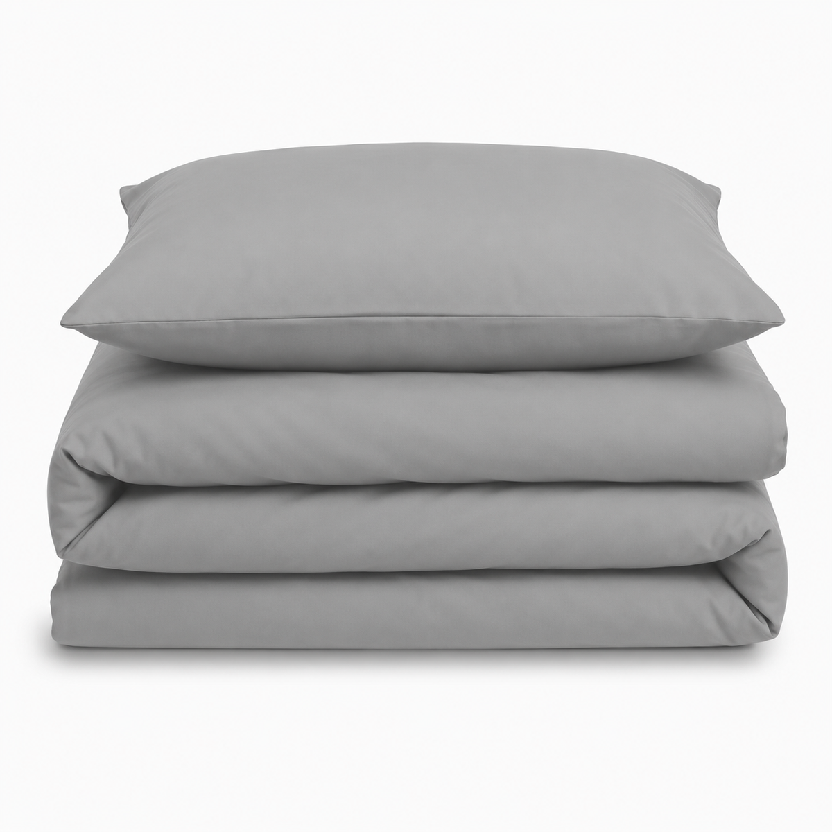 Velosso Microfibre Plain Duvet Cover & Pillowcase Set