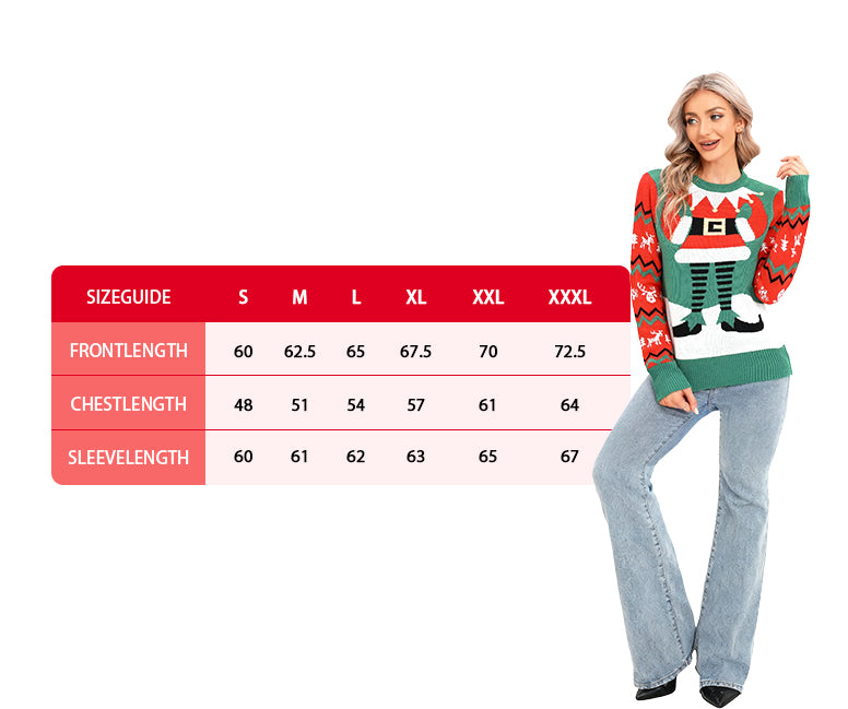 Velosso Festive Fun Elf Jumper