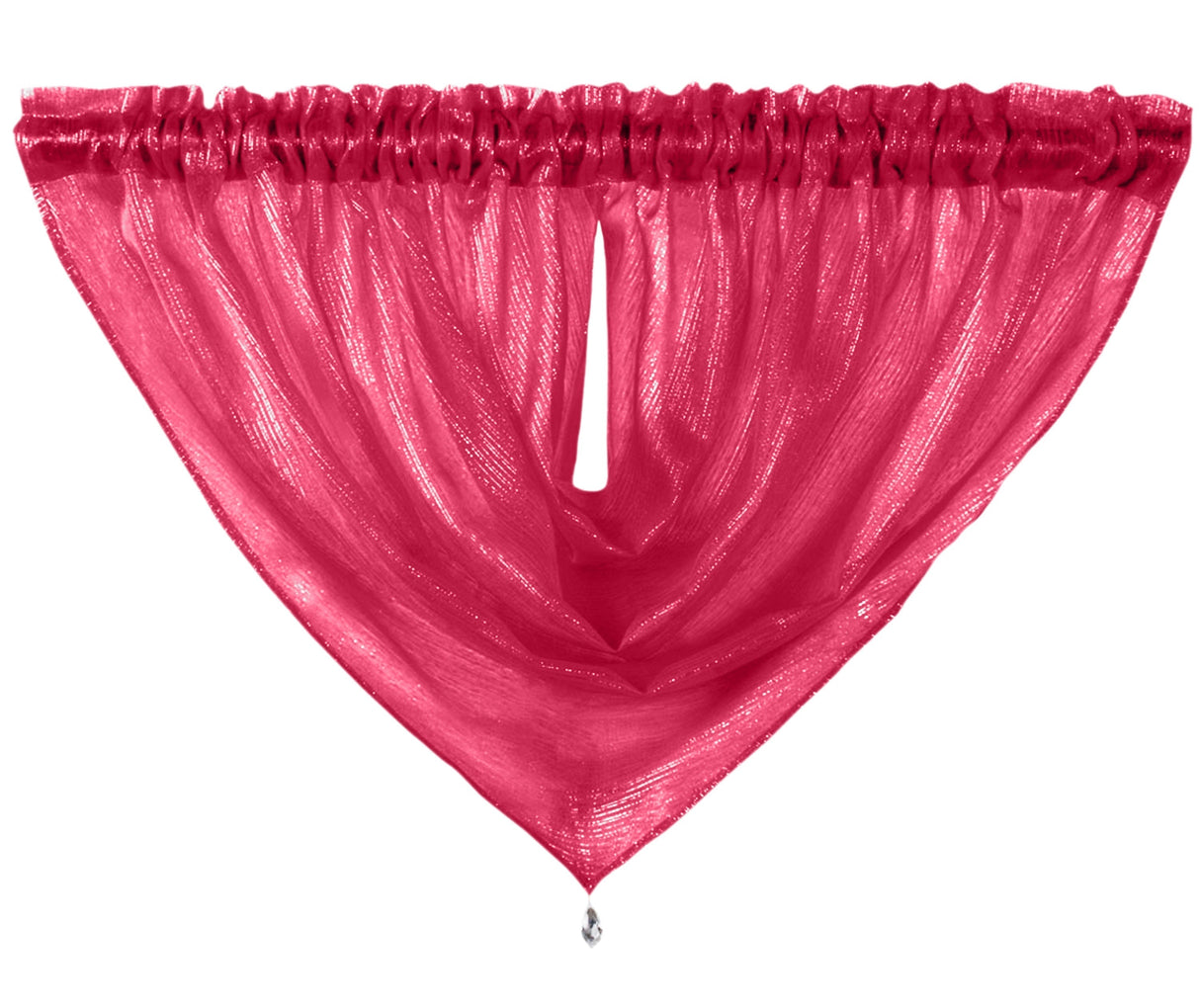 Intimates Alessandria Sparkly Sheer Curtain Swag