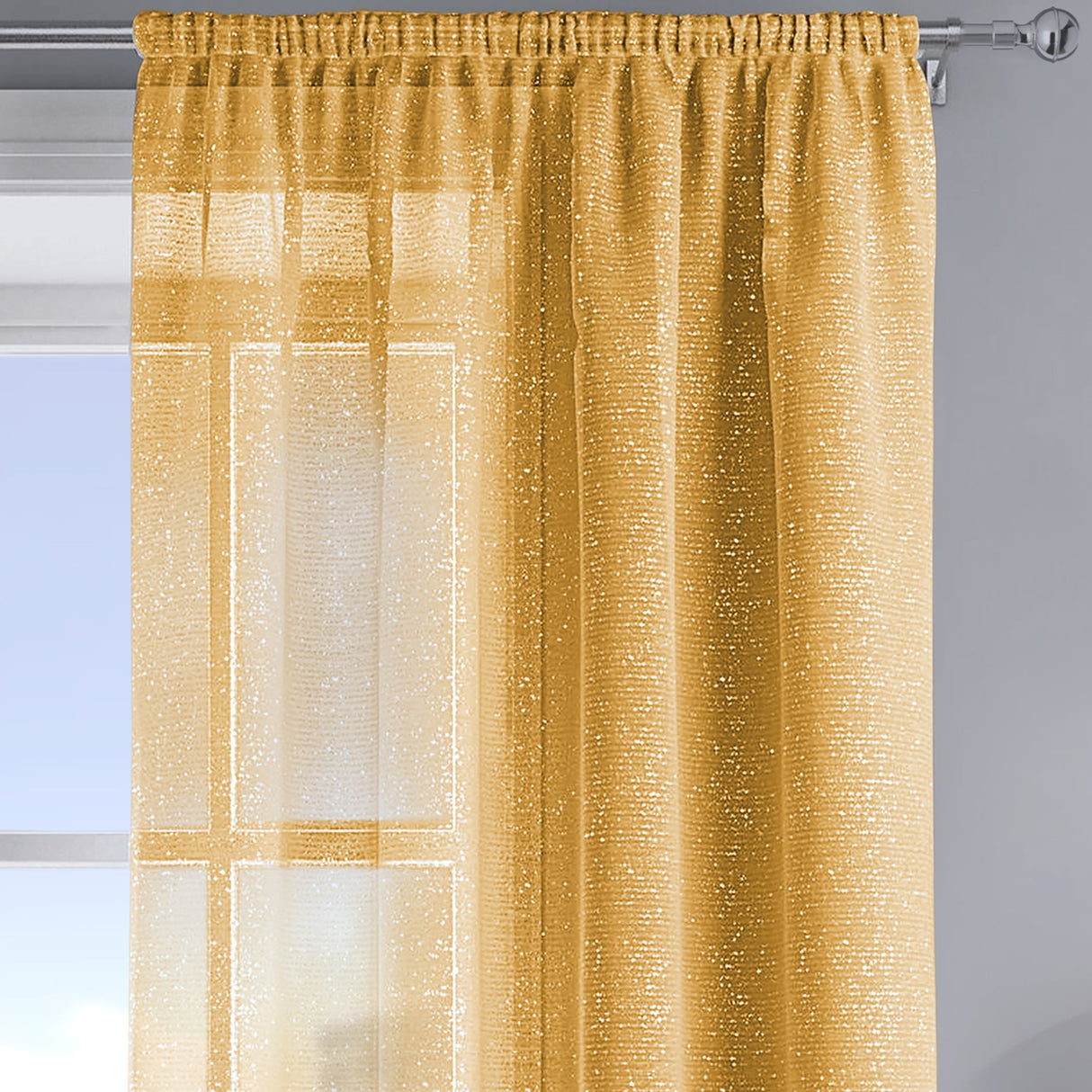 Intimates Alessandria Sparkly Sheer Voile Panel