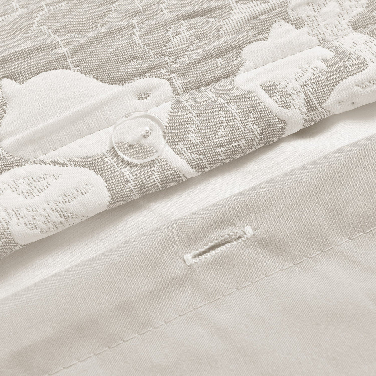 Sweet Dreams Ashbury Jacquard Duvet Cover and Pillowase Set
