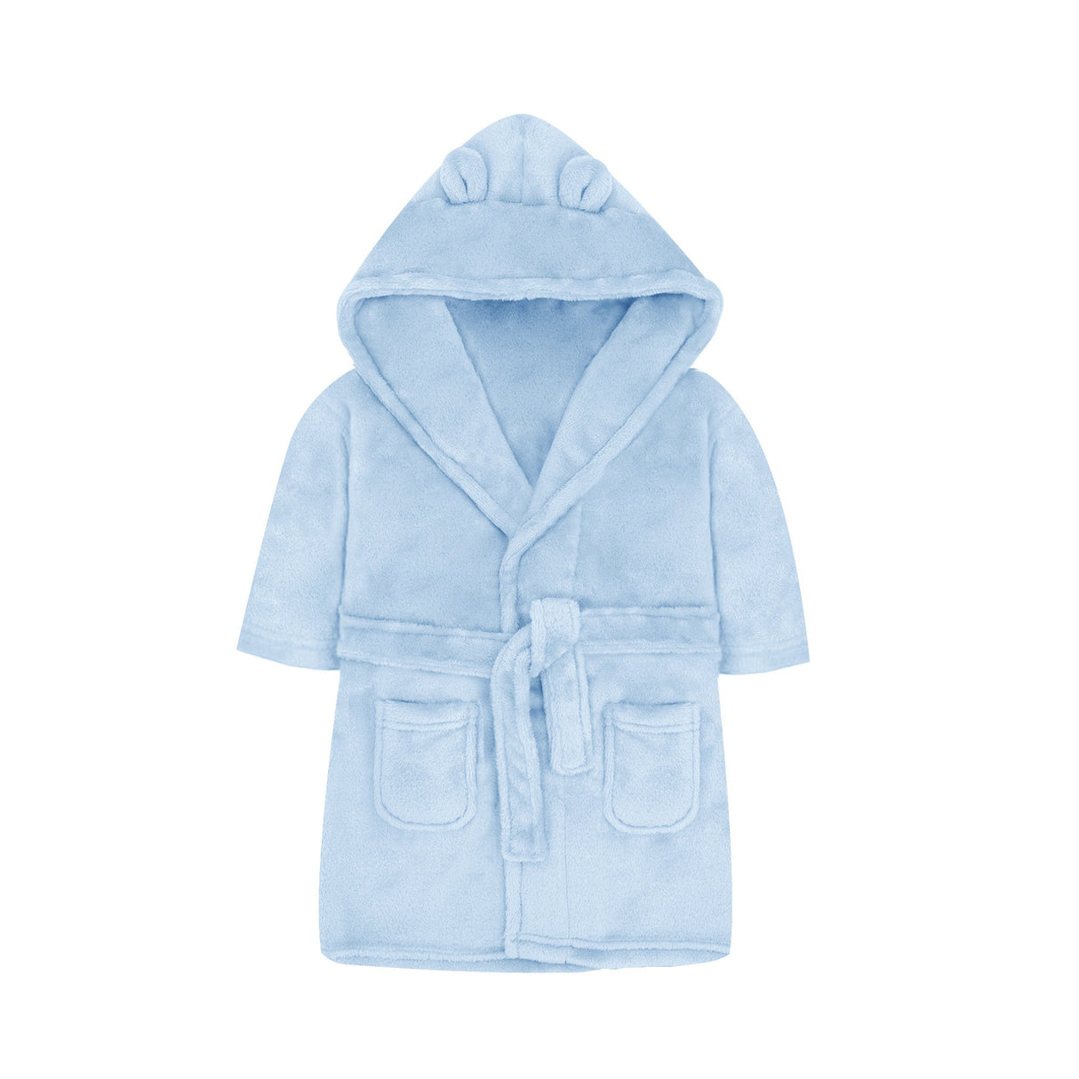 My Little World Plush Velour Baby Robe