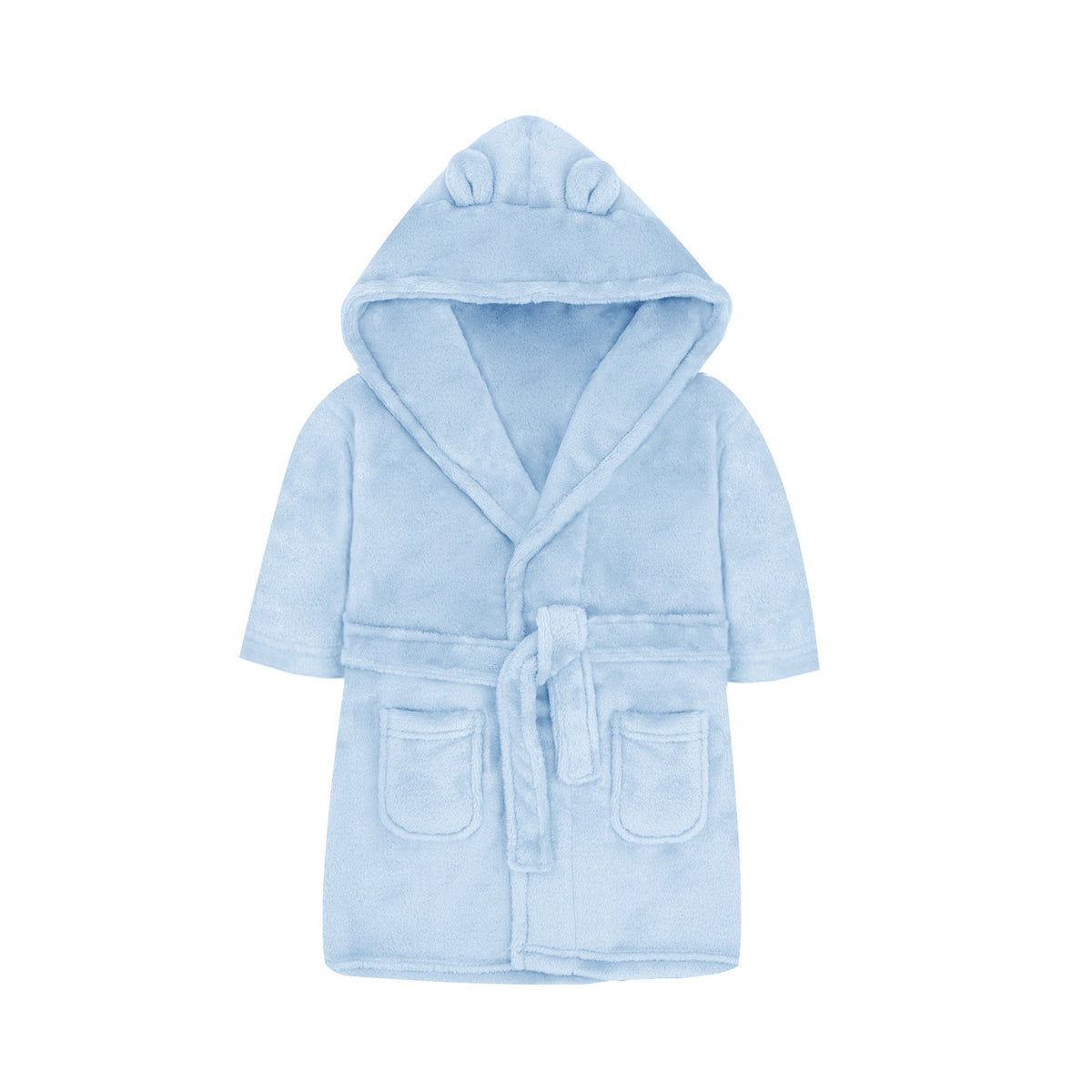 My Little World Plush Velour Baby Robe