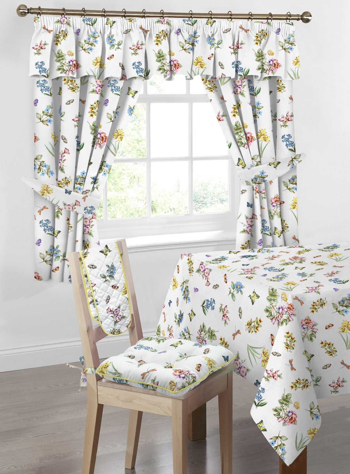 Kitchen Trends Butterfly Tablecloth