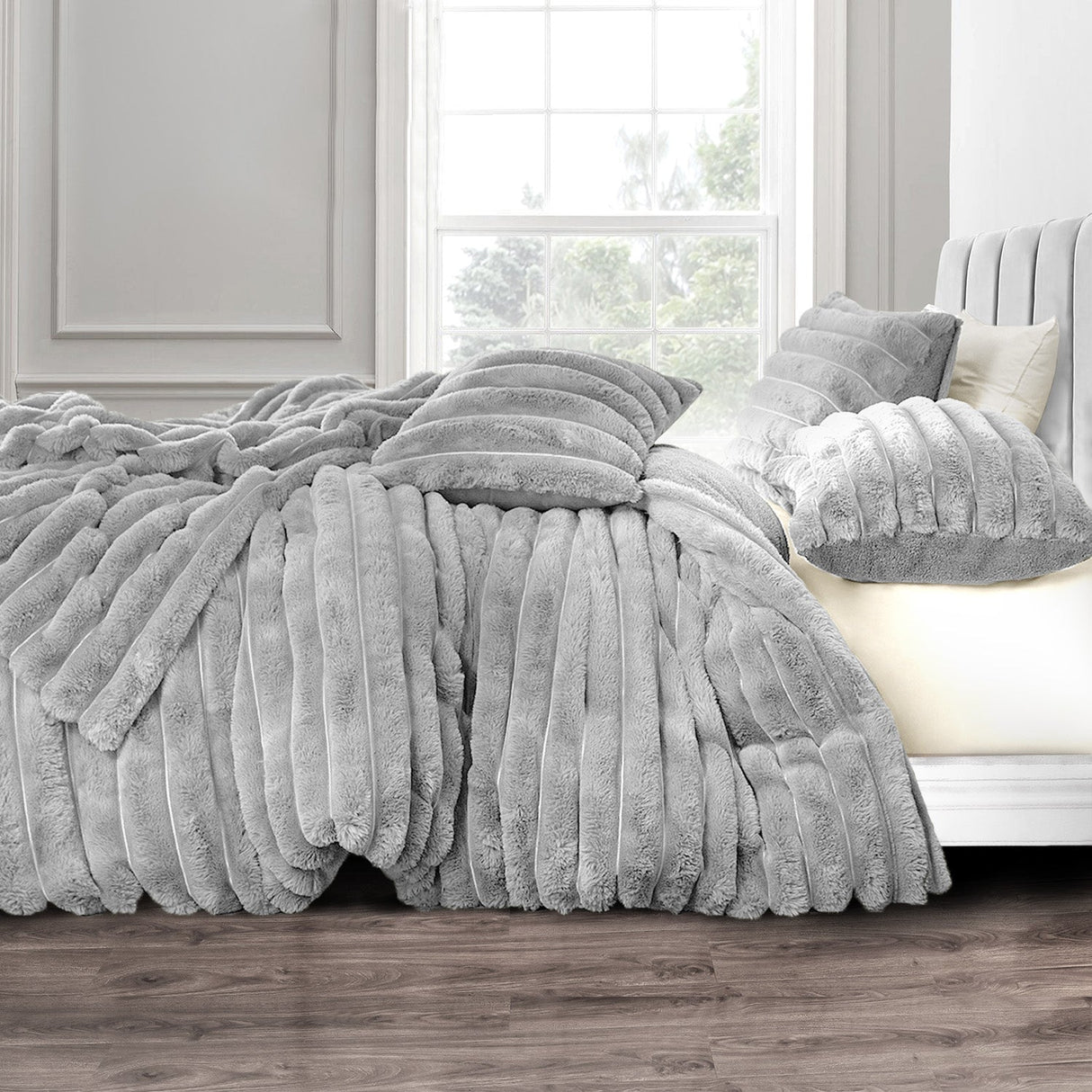 Velosso Chunky Cord Duvet Cover & Pillowcase Set