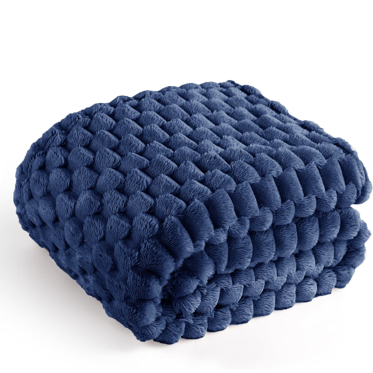 Velosso Chunky Popcorn Faux Rabbit Fur Blanket