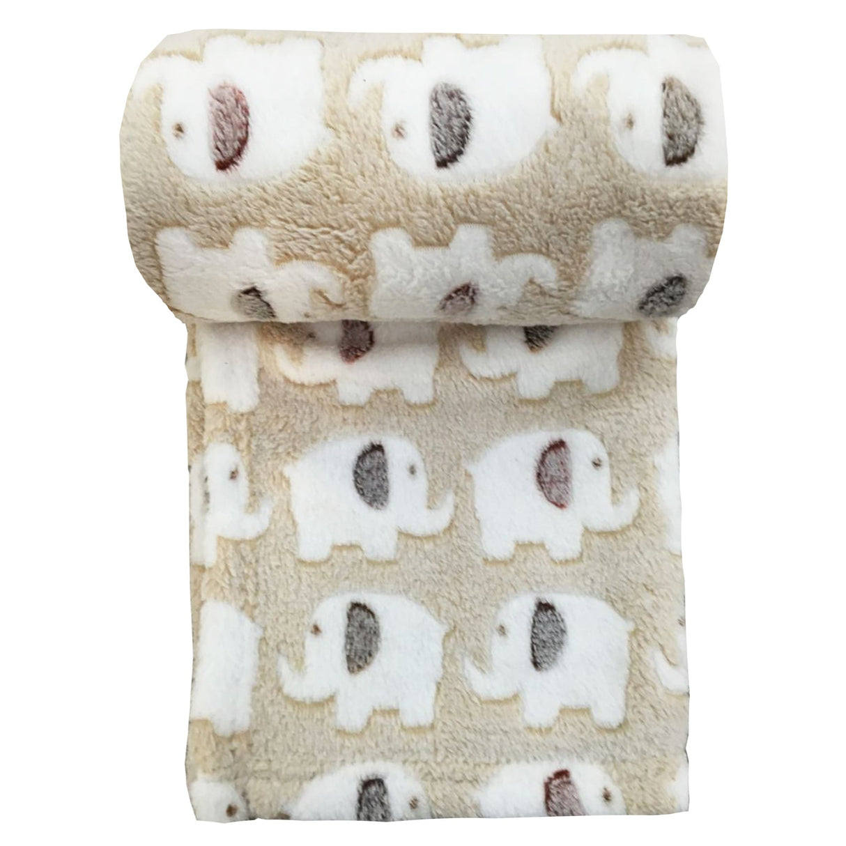 My Little World Nursery Elephant Baby Blanket
