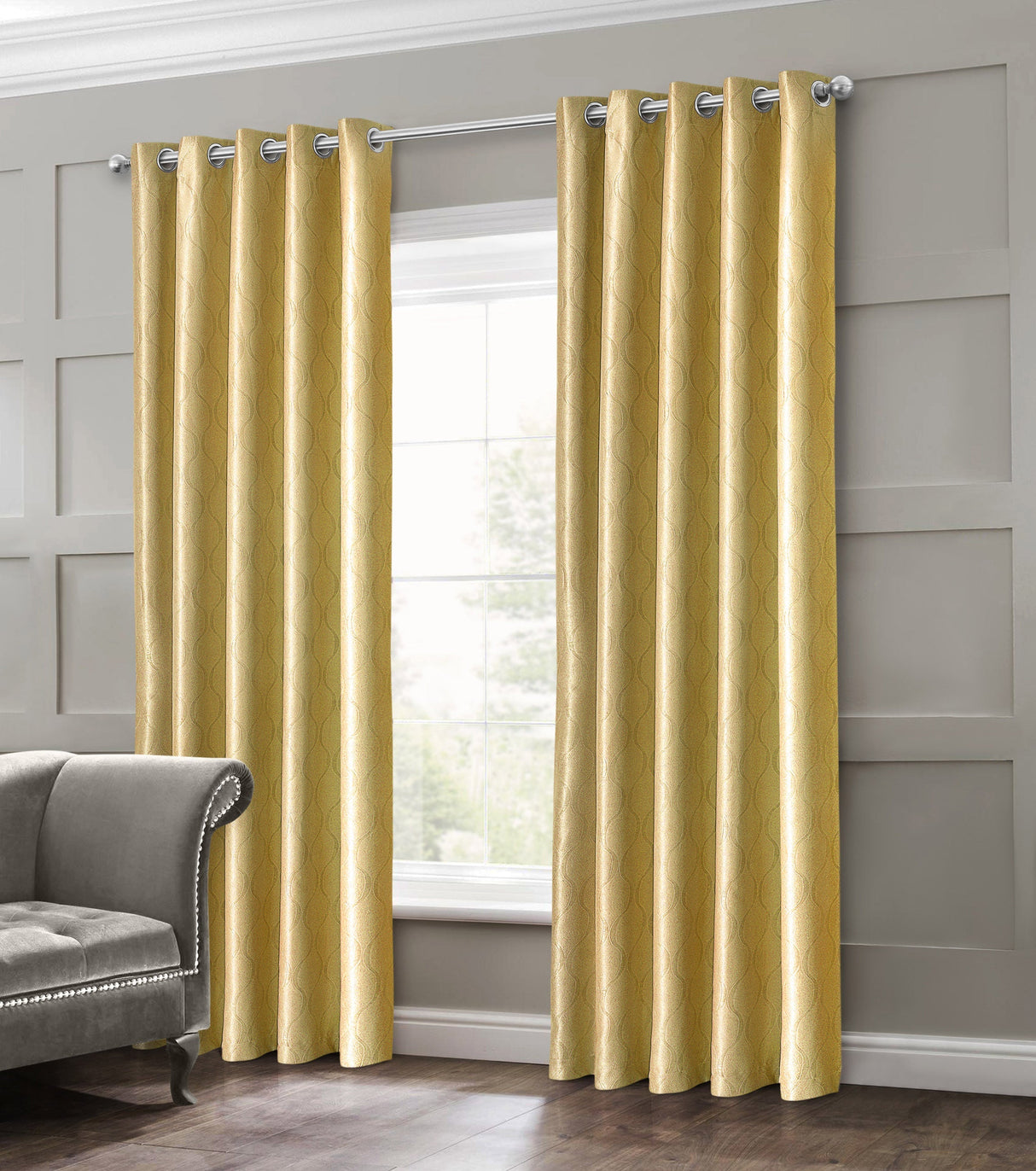 Velosso Evisa Blackout Ring Top Curtains