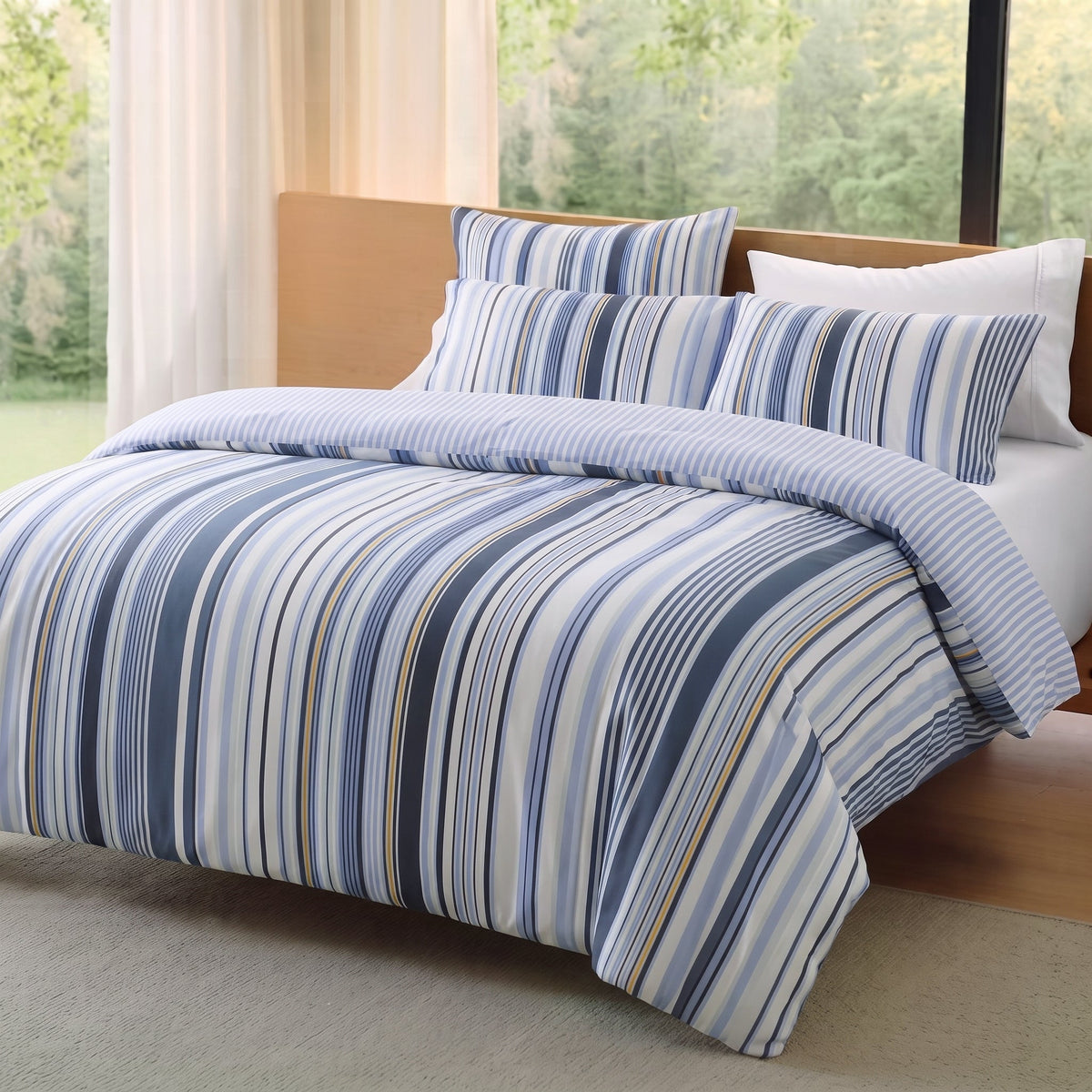 Velosso Henderson Duvet Cover And Pillowcase Set