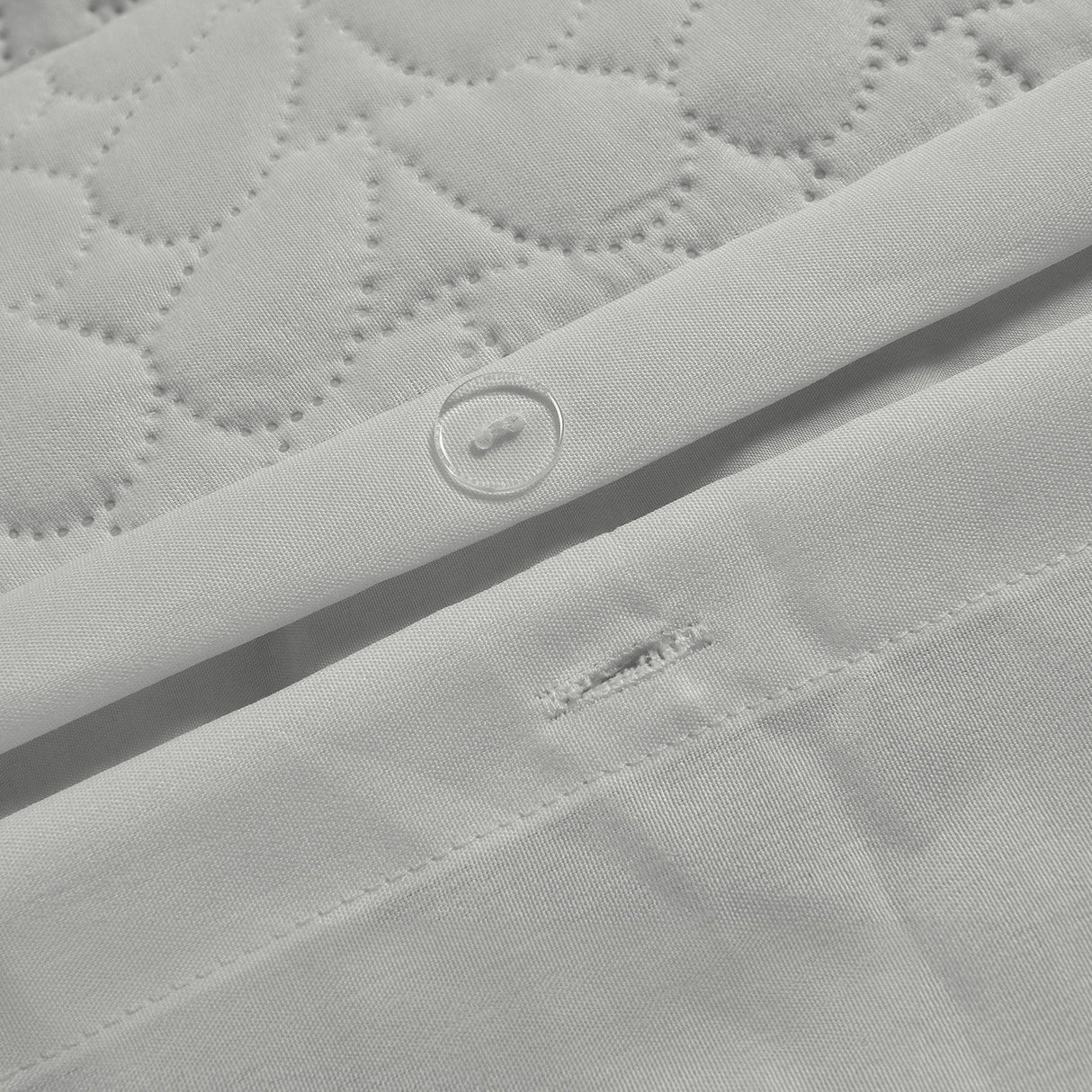 Velosso Kinsley Embossed Pattern Duvet Cover and Pillowcase Set