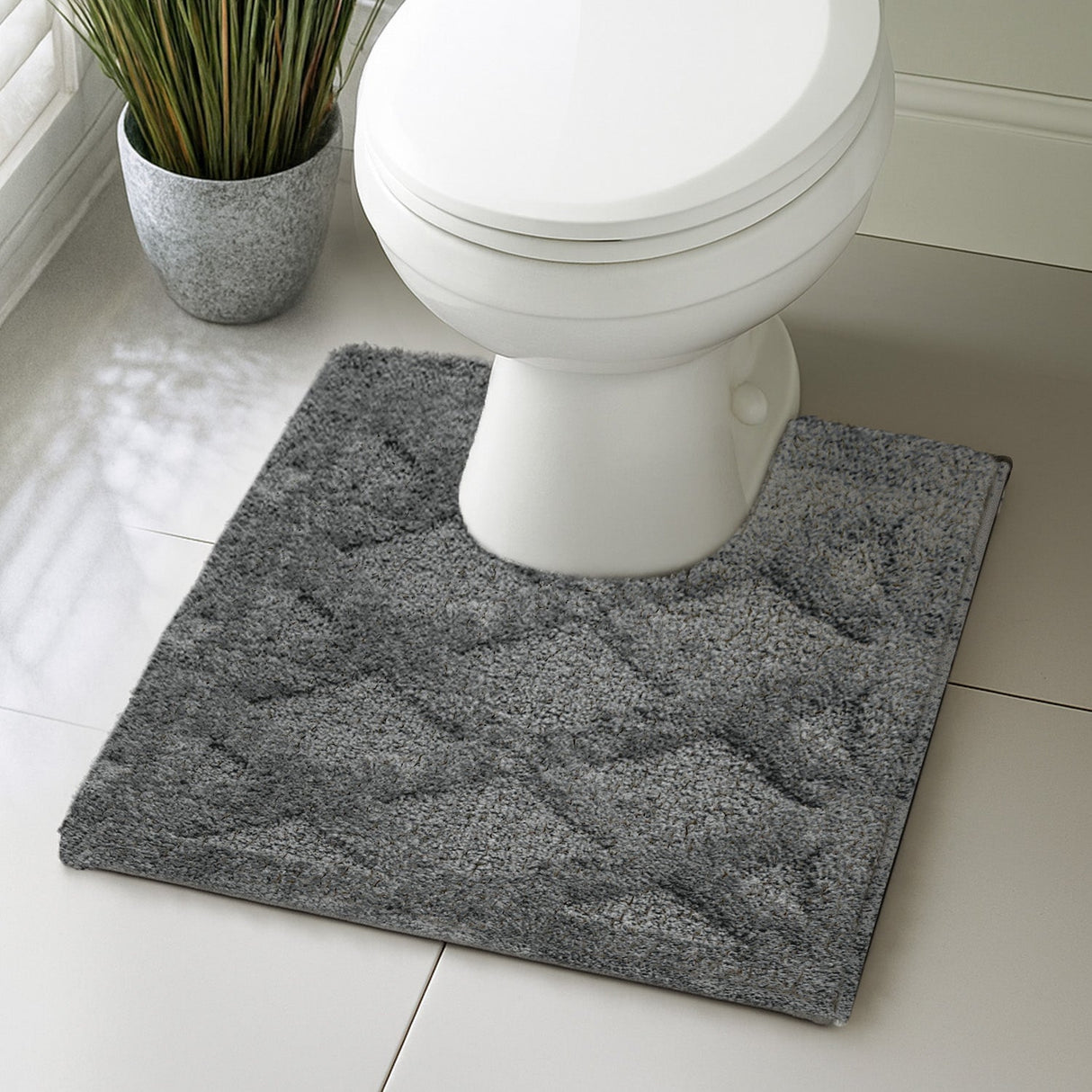 Velosso Knox Bath/ Pedestal Mat Cashmere Feel