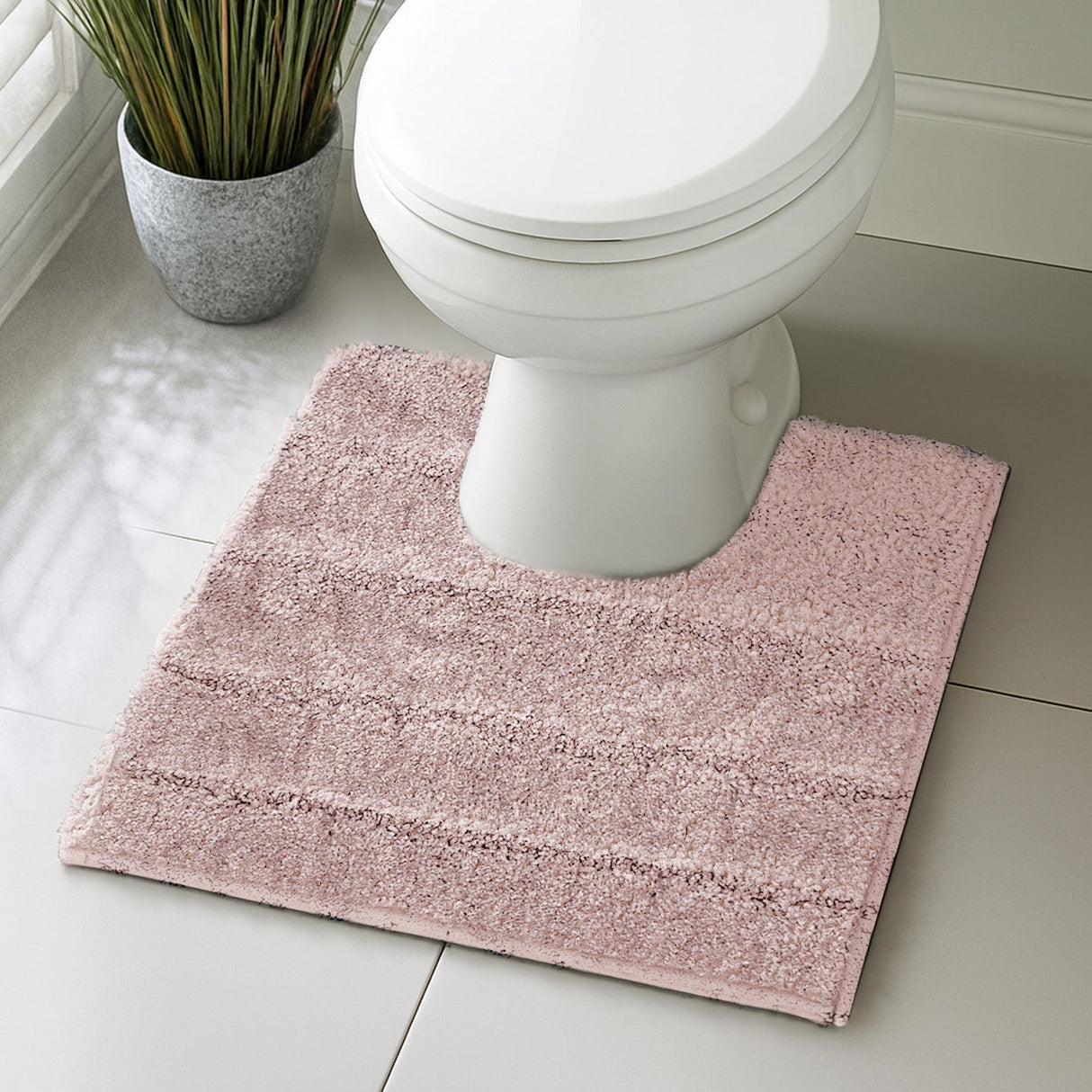 Velosso Lexington Bath/ Pedestal Mat Cashmere Feel