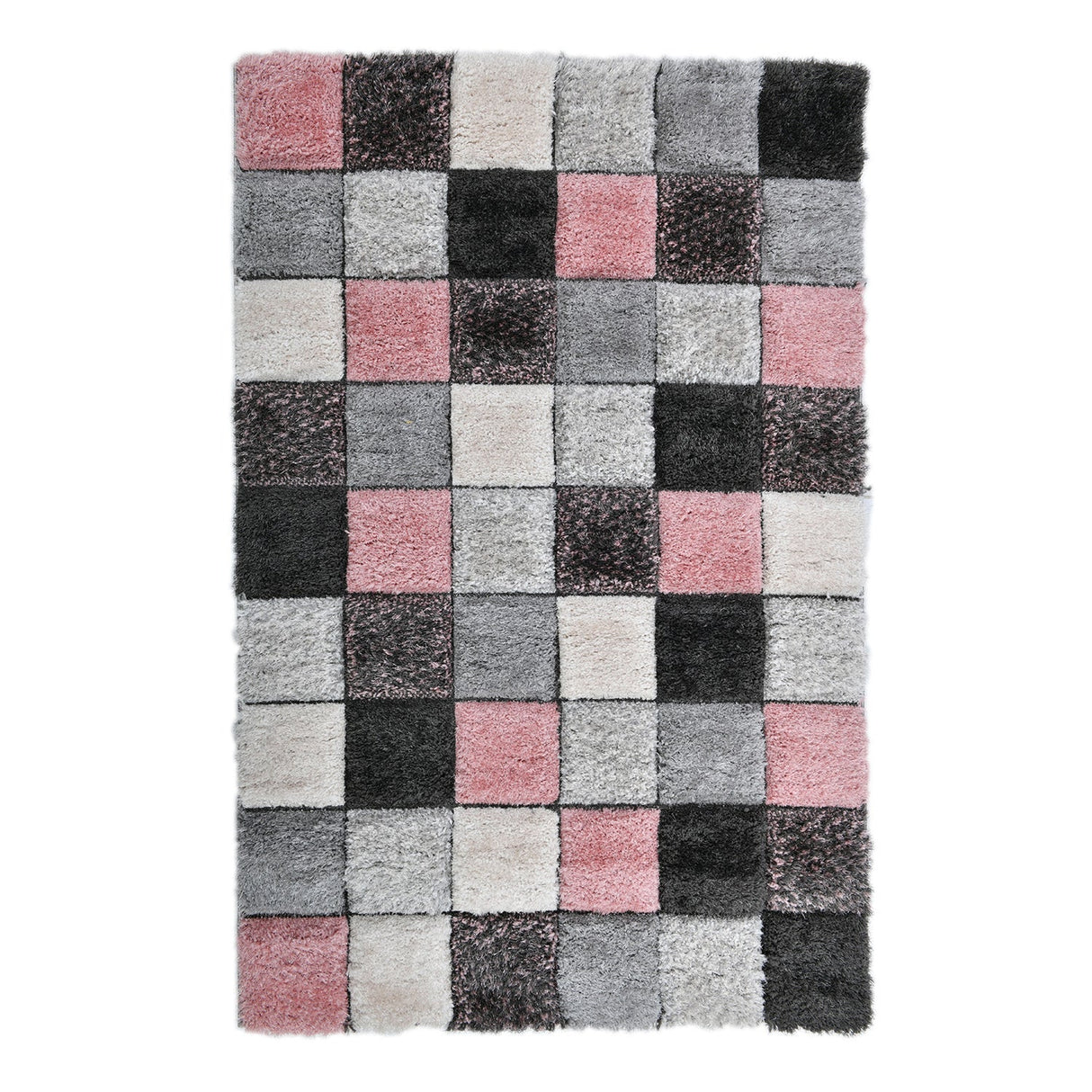 Home Republic Manhattan Blocks Rug Long Pile