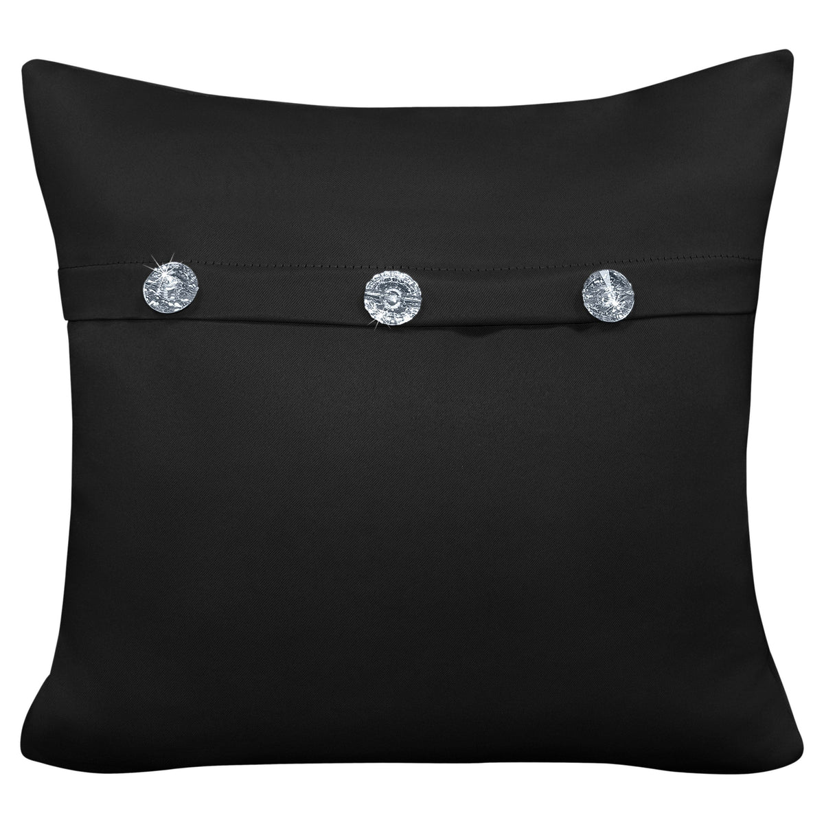 Velosso Mock Flap Diamante Cushion
