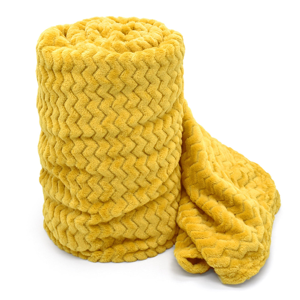 Velosso Super Soft Plush Chevron Blanket Throw