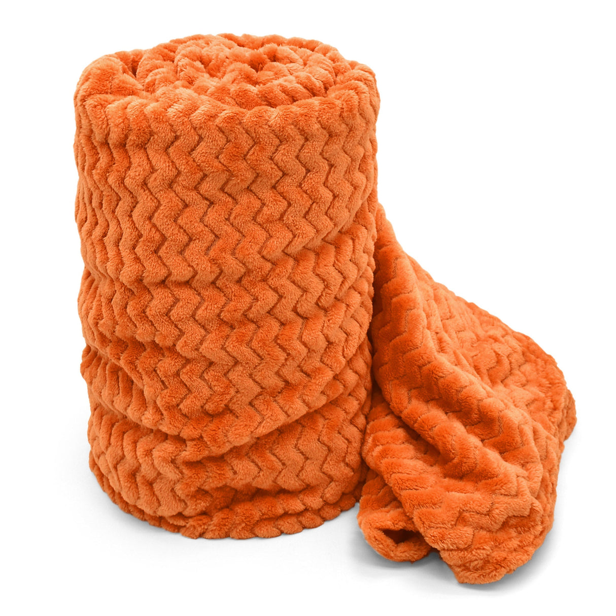 Velosso Super Soft Plush Chevron Blanket Throw